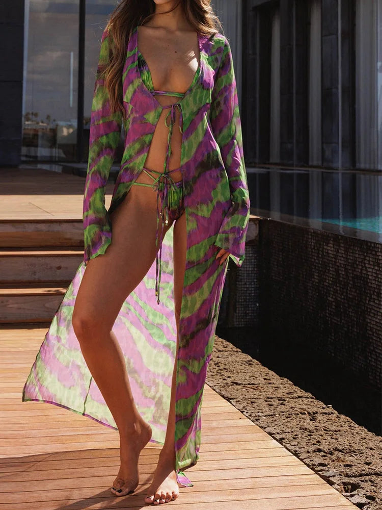 🔥 Sommer 2025 Must-Have: Sexy 3-teiliger Bikini-Set 🔥
