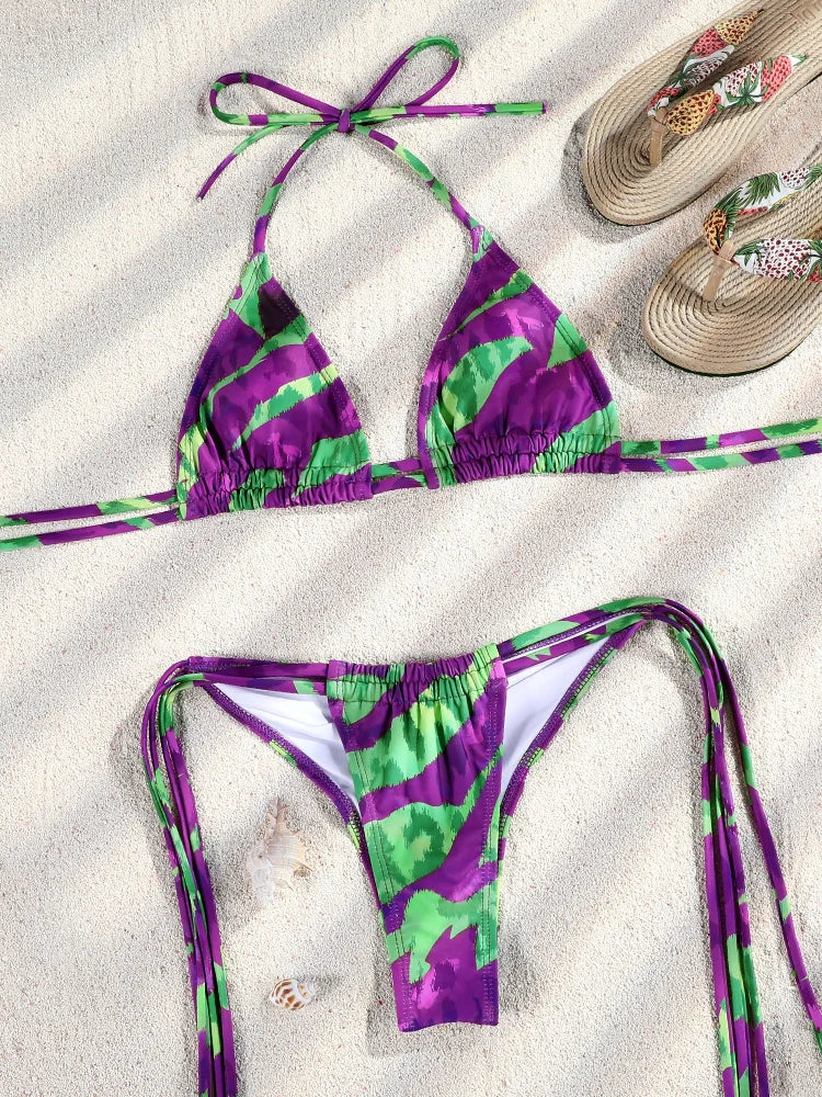 🔥 Sommer 2025 Must-Have: Sexy 3-teiliger Bikini-Set 🔥